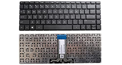 WISTAR Laptop Keyboard Compatible for HP 14-AB 14-AB000 14-AB100 14-AB200 B12183-161 Series